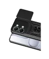 Xiaomi Poco X8 Pro Max Pars Lens Yüzüklü Silikon - Siyah