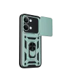 Xiaomi Poco X8 Pro Max Pars Lens Yüzüklü Silikon - Yeşil
