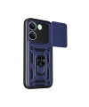 Xiaomi Poco X8 Pro Pars Lens Yüzüklü Silikon - Lacivert