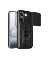 Xiaomi Poco X8 Pro Pars Lens Yüzüklü Silikon - Siyah