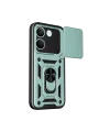 Xiaomi Poco X8 Pro Pars Lens Yüzüklü Silikon - Yeşil