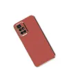 Xiaomi Redmi 10 2022 Kılıf Volet Silikon - Kırmızı