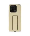 Xiaomi Redmi 10c Kılıf Mega Standlı Silikon - Gold
