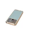 Xiaomi Redmi 10c Kılıf Razer Lensli Silikon - Gold