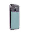 Xiaomi Redmi 10c Kılıf Razer Lensli Silikon - Mor