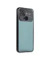 Xiaomi Redmi 10c Kılıf Razer Lensli Silikon - Siyah