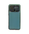 Xiaomi Redmi 10c Kılıf Razer Lensli Silikon - Yeşil
