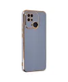 Xiaomi Redmi 10C Kılıf Volet Silikon - Mavi
