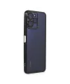 Xiaomi Redmi 12 Kılıf Razer Lensli Silikon - Siyah