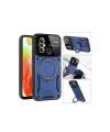 Xiaomi Redmi 12c Kılıf Joy Lens Standlı Kapak - Siyah