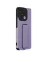 Xiaomi Redmi 12c Kılıf Mega Standlı Silikon - Lila