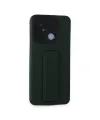 Xiaomi Redmi 12c Kılıf Mega Standlı Silikon - Yeşil