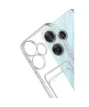Xiaomi Redmi 13 4g Kılıf Kart Şeffaf Silikon - Şeffaf