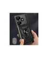 Xiaomi Redmi 13 4g Kılıf Pars Lens Yüzüklü Silikon - Yeşil