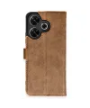 Xiaomi Redmi 13 4g Kılıf Trend S Plus Kapaklı Kılıf - Taba