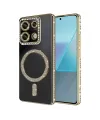 Xiaomi Redmi 13c Joke Simli Magneticsafe Kılıf - Gold