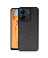 Xiaomi Redmi 13c Kılıf Aras Deri Kapak - Siyah