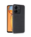 Xiaomi Redmi 13c Kılıf Aras Deri Kapak - Siyah