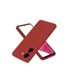 Xiaomi Redmi 13c Kılıf First Silikon - Bordo