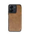Xiaomi Redmi 13c Kılıf Flip Cover - Taba