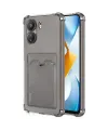 Xiaomi Redmi 13c Kılıf Kart Şeffaf Silikon - Şeffaf