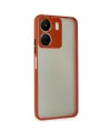 Xiaomi Redmi 13c Kılıf Montreal Silikon Kapak - Kırmızı