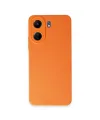 Xiaomi Redmi 13c Kılıf Nano İçi Kadife Silikon - Turuncu