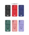 Xiaomi Redmi 13c Kılıf Zuma Kartvizitli Yüzüklü Silikon - Yeşil