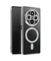 Xiaomi Redmi 14c Joke Simli Magneticsafe Kılıf - Gümüş