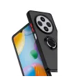 Xiaomi Redmi 14c Kılıf Montreal Yüzüklü Silikon Kapak - Yeşil