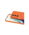 Xiaomi Redmi 15 4g Regal Magsafe Standlı Kapak - Turuncu