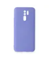 Xiaomi Redmi 9 Kılıf Nano İçi Kadife Silikon - Lila