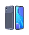 Xiaomi Redmi 9a Kılıf Auto Focus Karbon Kapak - Lacivert