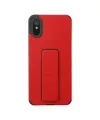 Xiaomi Redmi 9a Kılıf Mega Standlı Silikon - Kırmızı