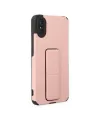 Xiaomi Redmi 9a Kılıf Mega Standlı Silikon - Pudra