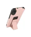 Xiaomi Redmi 9a Kılıf Mega Standlı Silikon - Pudra