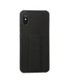Xiaomi Redmi 9a Kılıf Mega Standlı Silikon - Siyah