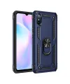 Xiaomi Redmi 9a Kılıf Sofya Yüzüklü Silikon Kapak - Lacivert