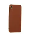 Xiaomi Redmi 9A Kılıf Volet Silikon - Kırmızı