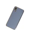 Xiaomi Redmi 9A Kılıf Volet Silikon - Mavi
