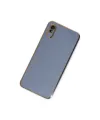 Xiaomi Redmi 9a Kılıf Volet Silikon - Mavi