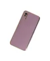 Xiaomi Redmi 9a Kılıf Volet Silikon - Mor