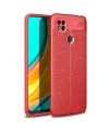 Xiaomi Redmi 9c Kılıf Auto Focus Kapak - Kırmızı
