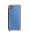 Xiaomi Redmi 9c Kılıf Razer Lensli Silikon - Gold