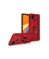 Xiaomi Redmi 9C Kılıf Sofya Yüzüklü Silikon Kapak - Gold