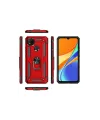 Xiaomi Redmi 9C Kılıf Sofya Yüzüklü Silikon Kapak - Rose