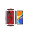 Xiaomi Redmi 9c Kılıf Sofya Yüzüklü Silikon Kapak - Rose
