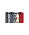 Xiaomi Redmi 9c Kılıf Sofya Yüzüklü Silikon Kapak - Rose