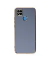 Xiaomi Redmi 9c Kılıf Volet Silikon - Mavi