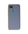 Xiaomi Redmi 9C Kılıf Volet Silikon - Mavi